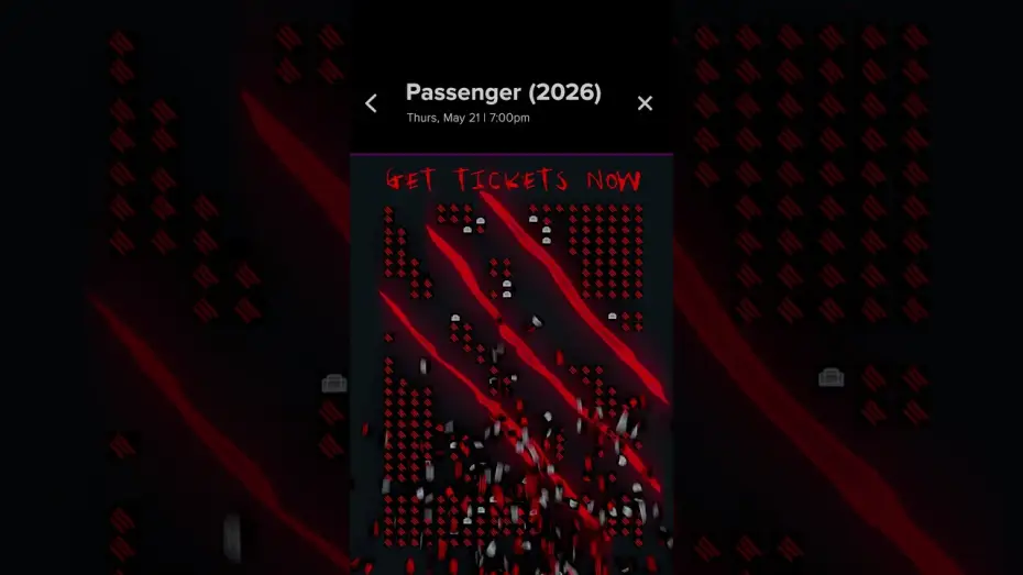 Видео к фильму Passenger | GET /// TICKETS ⍉ NOW 𖨆. Before it's too late.