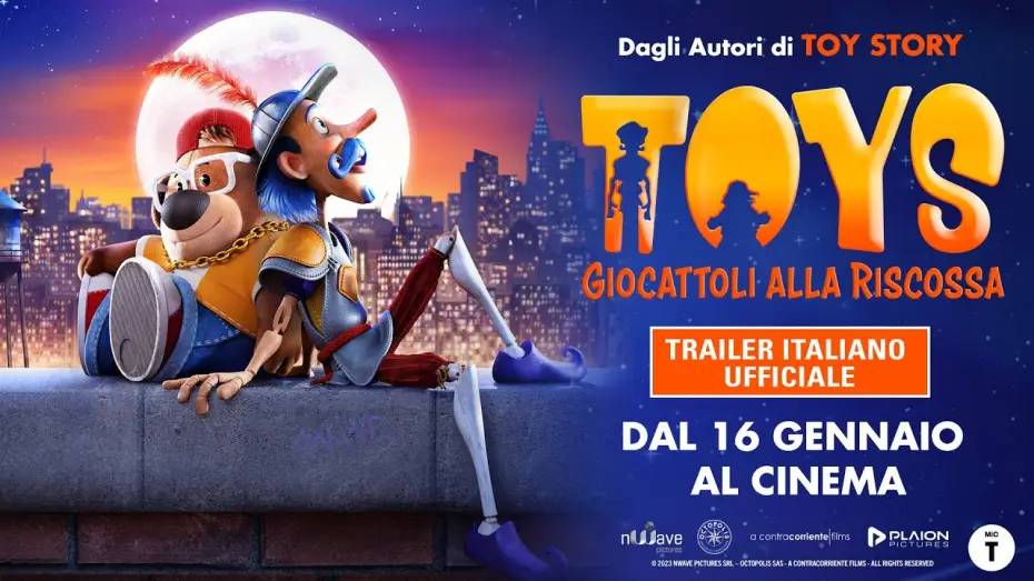 Видео к фильму Большое маленькое приключение | Toys - Giocattoli alla Riscossa - Trailer Italiano Ufficiale