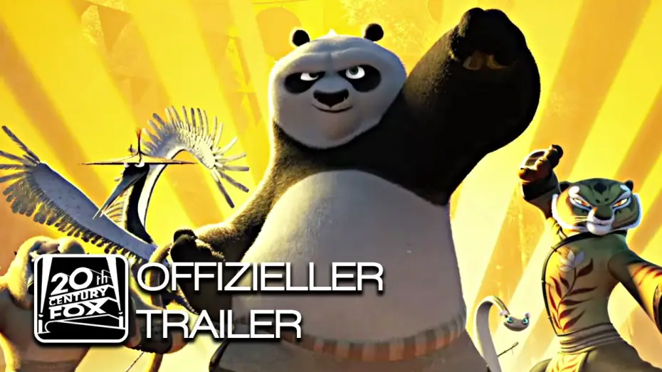 Видео к фильму Кунг-фу Панда 3 | Kung Fu Panda 3  - Trailer 3 - Deutsch HD
