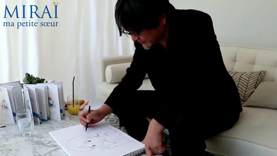 Видео к фильму Мирай из будущего | MIRAI - Dessin de Mamoru Hosoda