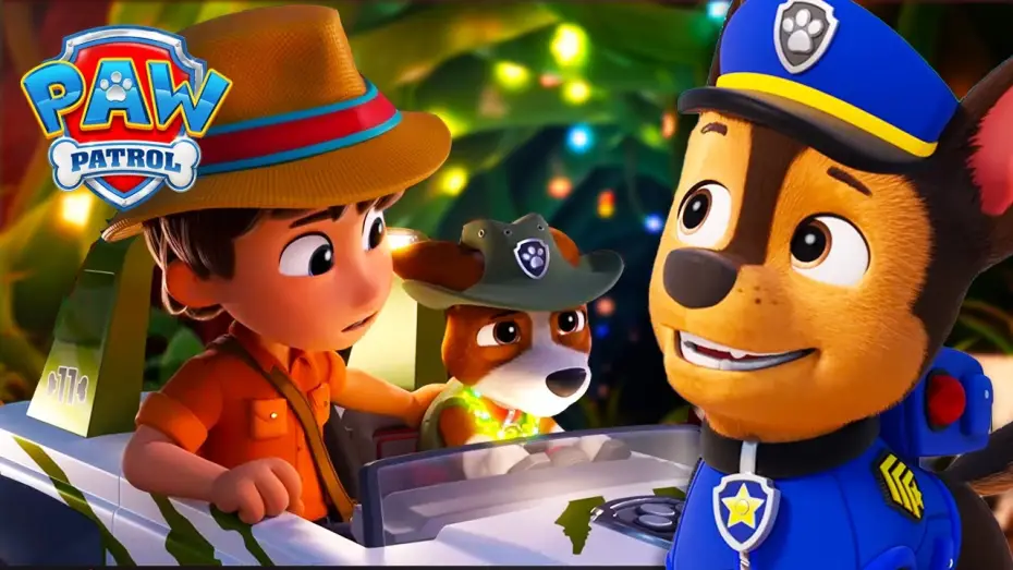Видео к фильму Щенячий патруль. Вальенте: История Трекера | Tracker and the Shadow Jungle!