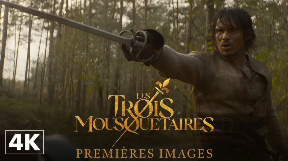 Видео к фильму Три мушкетёра: Д'Артаньян | Les Trois Mousquetaires - Teaser Officiel 4K