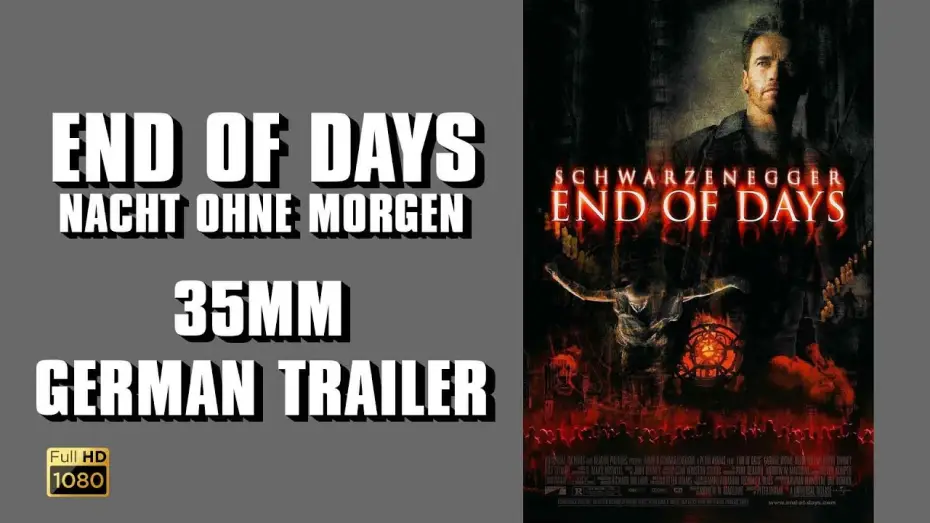 Видео к фильму Конец света | End of Days (1999) - German 35mm Theatrical Trailer