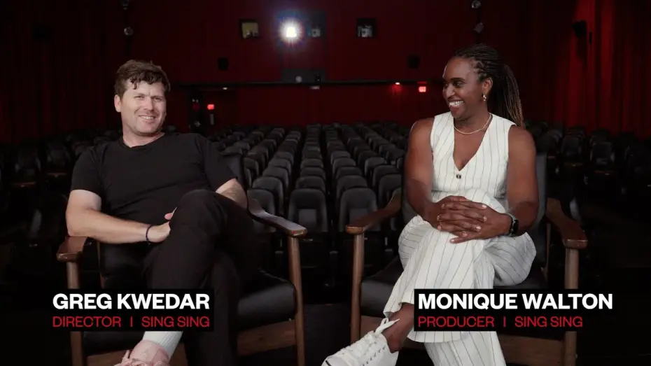 Видео к фильму Синг-Синг | Interview With SING SING's Greg Kwedar and Monique Walton at AFS Cinema