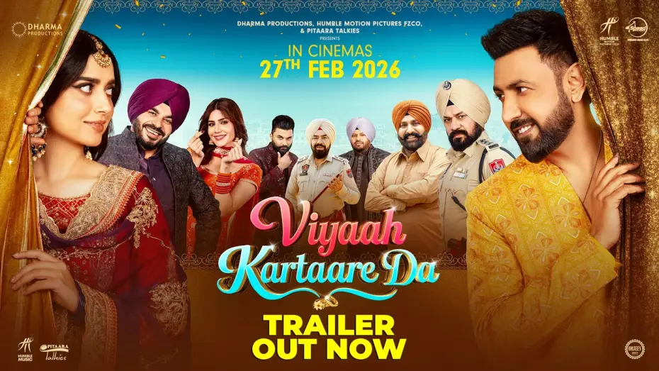 Видео к фильму Viyaah Kartaare Da | Viyaah Kartaare Da - Official Trailer | Gippy Grewal, Nimrat Khaira | In Cinemas 27th February 2026