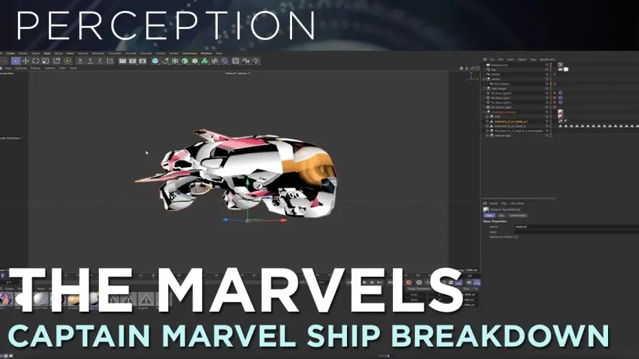 Видео к фильму Капитан Марвел 2 | How To Design Captain Marvel's Ship: End Credits VFX Breakdown