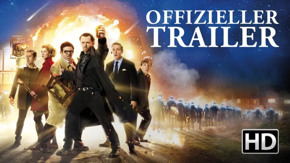 Видео к фильму Армагеддец — The World's End - Trailer deutsch / german HD