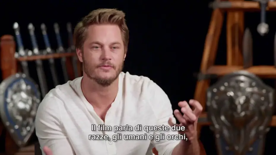 Видео к фильму Варкрафт | WARCRAFT - L'INIZIO di Duncan Jones: intervista a Travis Fimmel (sottotitoli in italiano)