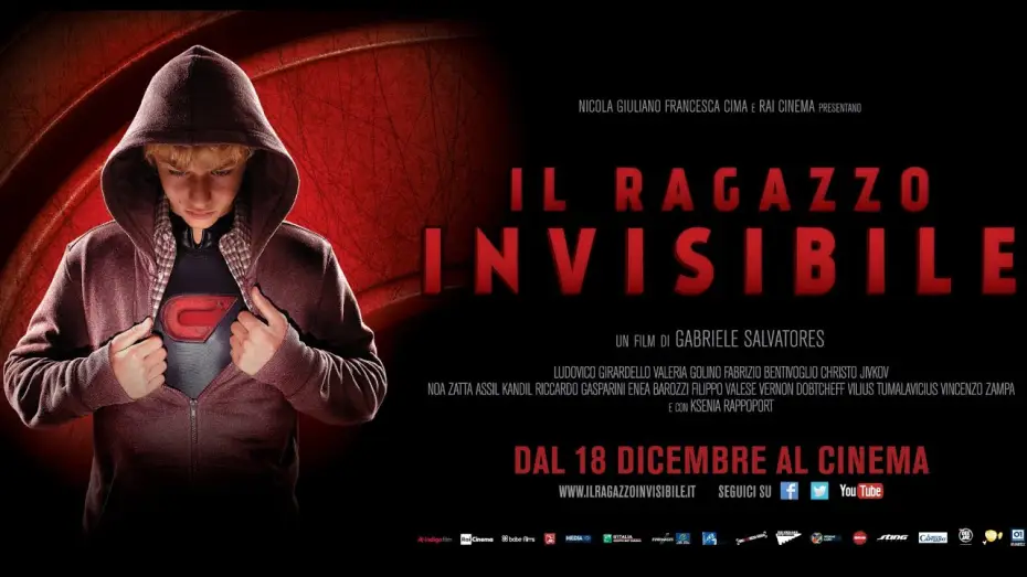 Видео к фильму Невидимый мальчик — Il Ragazzo Invisibile - Trailer Ufficiale