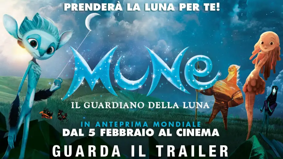 Видео к фильму Хранитель Луны — MUNE - IL GUARDIANO DELLA LUNA - Trailer Ufficiale Italiano