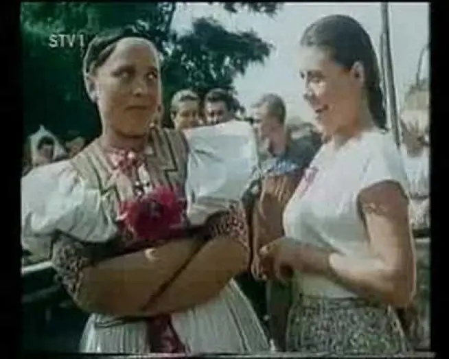 Видео к фильму Песни гор — Rodná zem /1953/ Schôdza