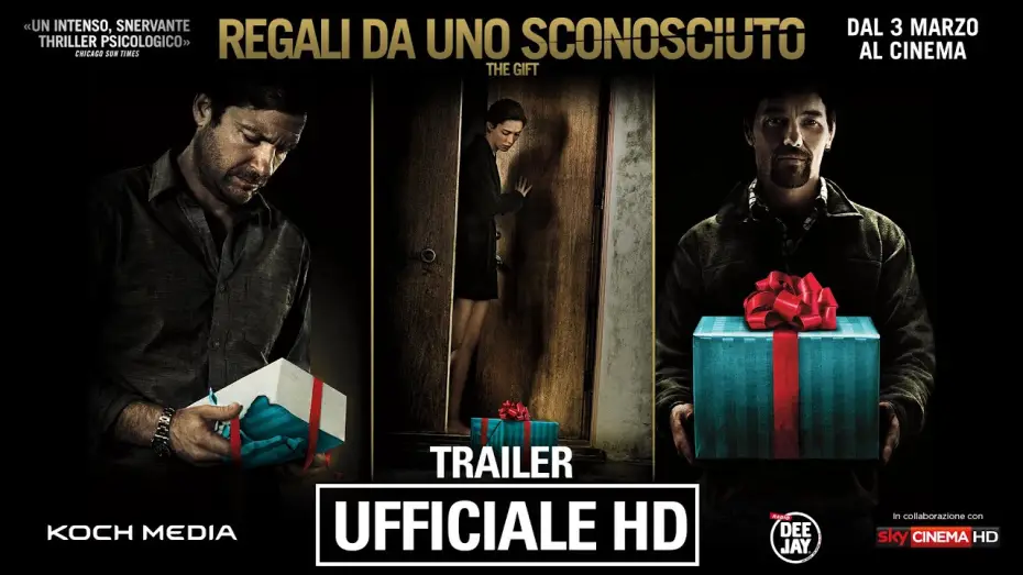 Видео к фильму Подарок — Regali Da Uno Sconosciuto - The Gift | Trailer Ufficiale Italiano | HD