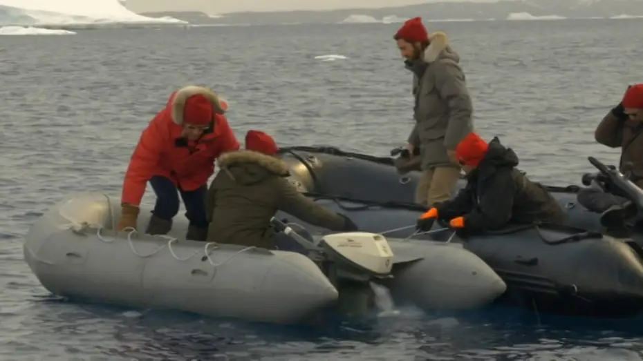 Видео к фильму Одиссея — L'ODYSSÉE - extrait Making-of "tournage en Antarctique"