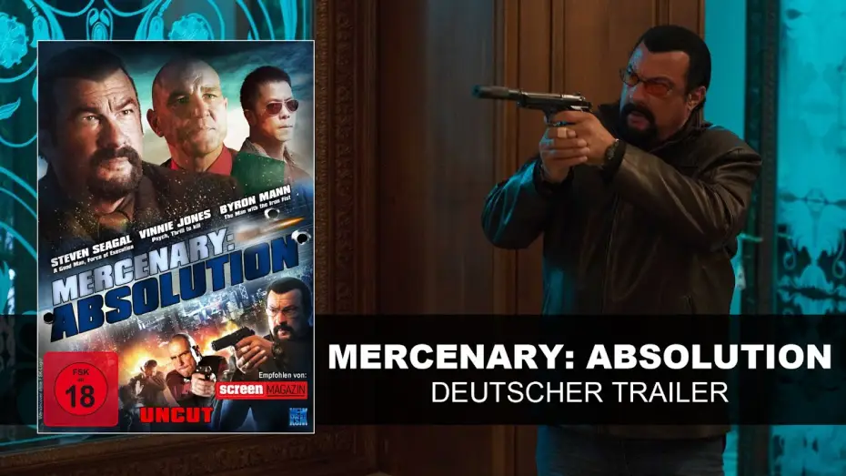 Видео к фильму Наёмник: Отпущение грехов — Mercenary: Absolution (Deutscher Trailer) | Steven Seagal, Vinni Jones | HD | KSM