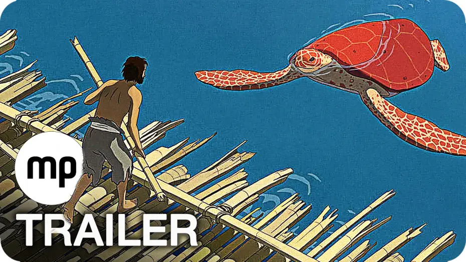 Видео к фильму Красная черепаха — DIE ROTE SCHILDKRÖTE Trailer German Deutsch (2017) Exklusiv