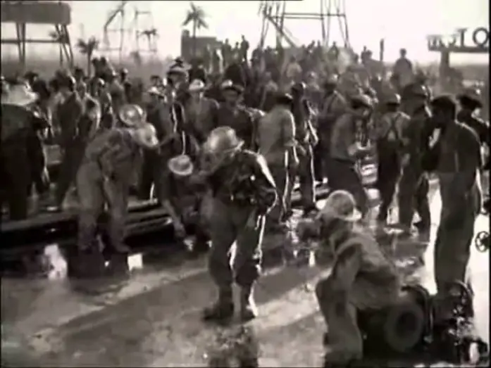 Видео к фильму Огни Баку — фильм "Огни Баку" 1950 г.  в эпизоде Ольдаев Ким