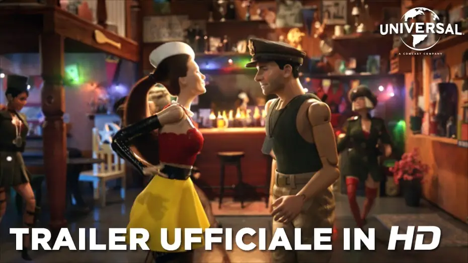 Видео к фильму Удивительный мир Марвена — BENVENUTI A MARWEN - Trailer italiano ufficiale