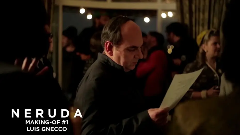 Видео к фильму Неруда — NERUDA - Making-of #1 - Luis Gnecco à propos de Pablo Neruda