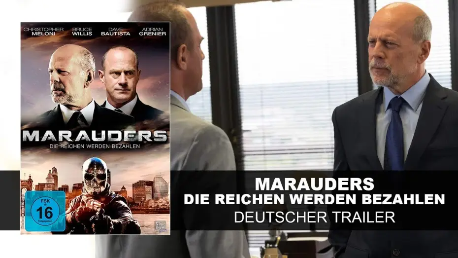 Видео к фильму Налётчики — Marauders - Die Reichen werden bezahlen (Deutscher Trailer) | Bruce Willis| HD | KSM