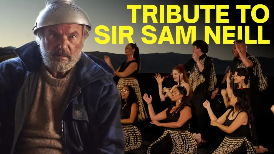 Видео к фильму Охота на дикарей — Māori Tribute to Sir Sam Neill @ Picturehouse Central, London