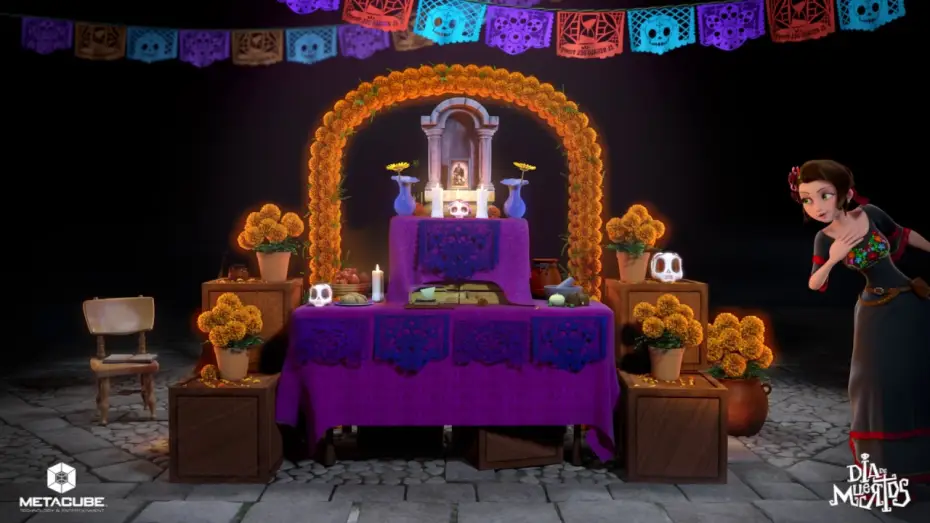 Видео к фильму Сельма в городе призраков — Día de Muertos - Cómo armar un altar
