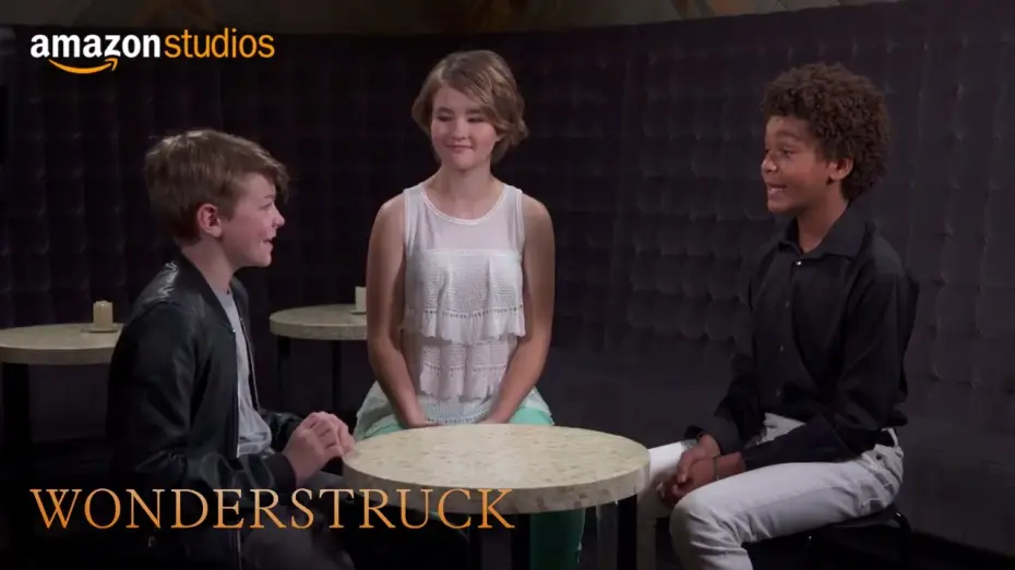 Видео к фильму Мир, полный чудес — Wonderstruck - Roundtable: Oakes Fegley, Millicent Simmonds & Jaden Michael | Amazon Studios
