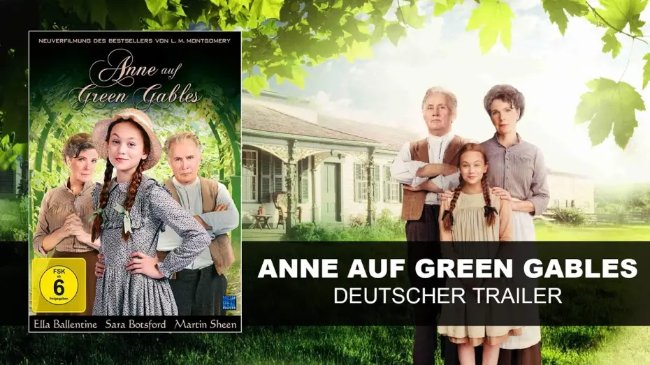 Видео к фильму Аня из Зелёных Крыш — Anne auf Green Gables (Deutscher Trailer) | Martin Sheen | HD | KSM