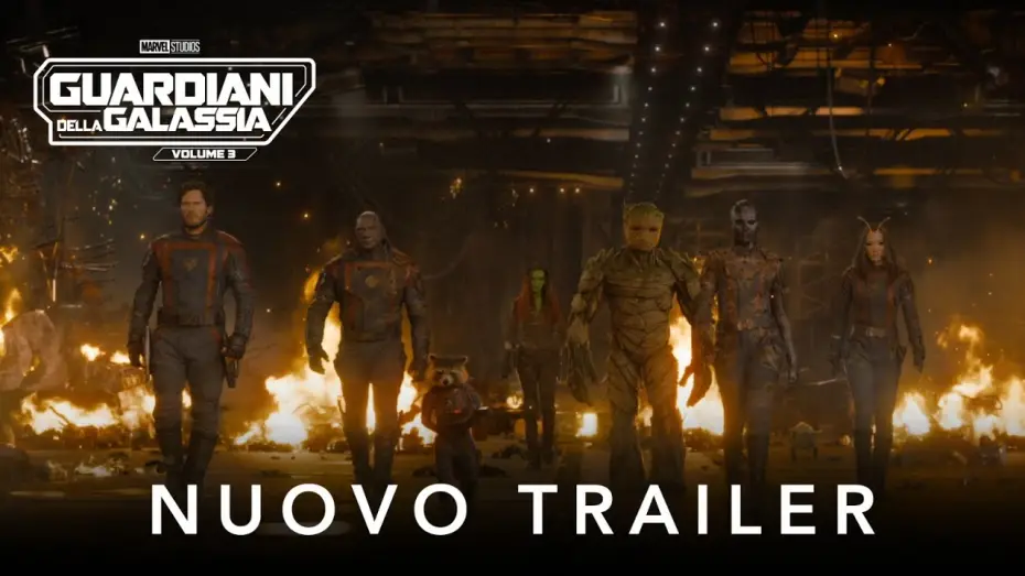 Видео к фильму Стражи Галактики. Часть 3 | Guardiani della Galassia Vol. 3 | Nuovo Trailer