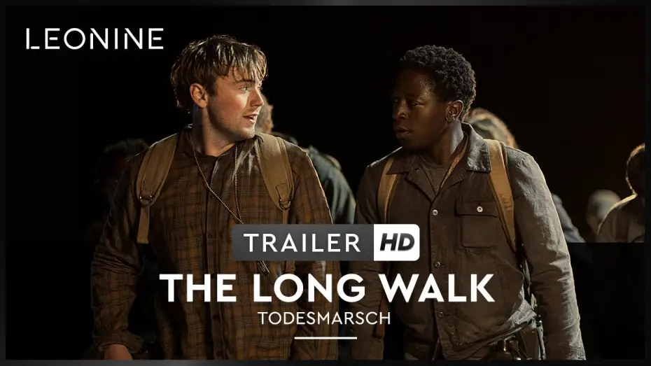Видео к фильму Долгая прогулка | The Long Walk - Todesmarsch - Trailer (deutsch/german; FSK 12) - Ab 11.09. im Kino