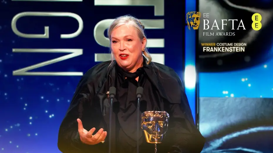 Видео к фильму Франкенштейн | Frankenstein Wins the BAFTA for Costume Design | EE BAFTA Film Awards 2026