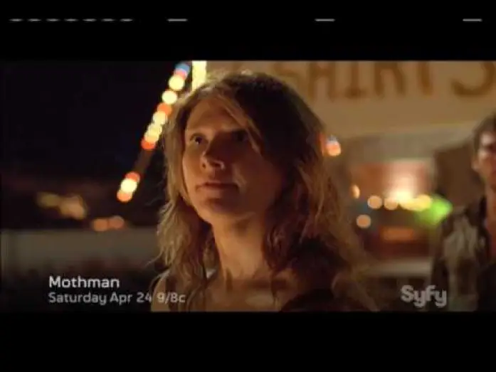 Видео к фильму Человек-мотылёк — Mothman with Jewel Staite airing April 24 on Syfy!