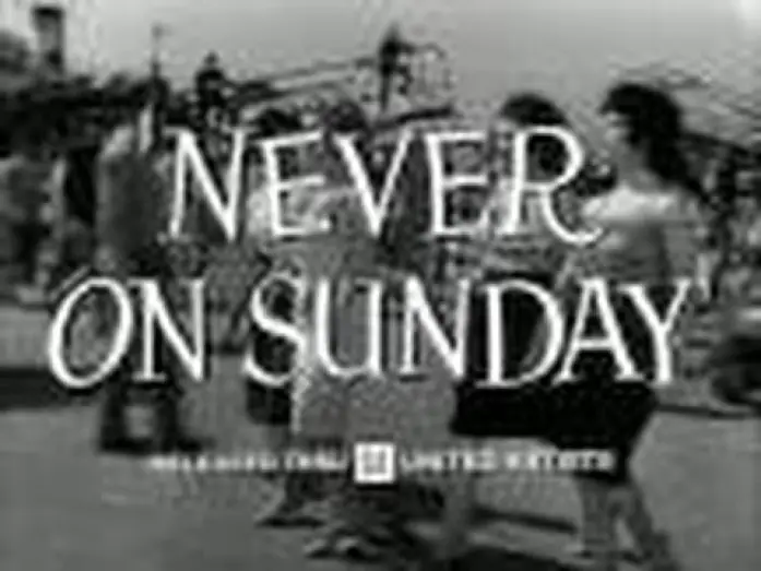 Видео к фильму Никогда в воскресенье — "NEVER ON SUNDAY" TRAILER