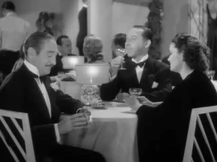 Видео к фильму Дверь на сцену — Stage Door (1937) - An evening at The Grotto Club.