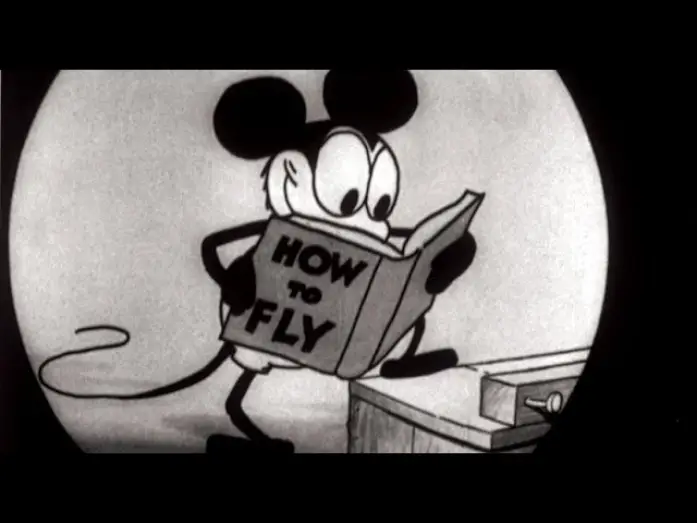 Видео к фильму Микки Маус: Безумный самолёт — Mickey Mouse #001 - Plane Crazy (1928)