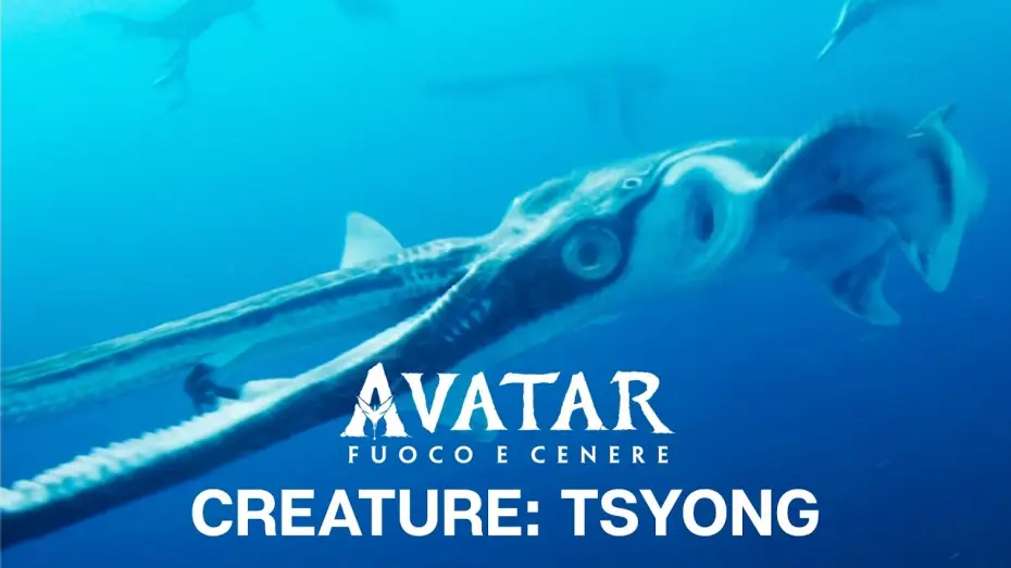 Видео к фильму Аватар 3 | Avatar: Fuoco e Cenere | Dietro Le Quinte | Creature: Tsyong