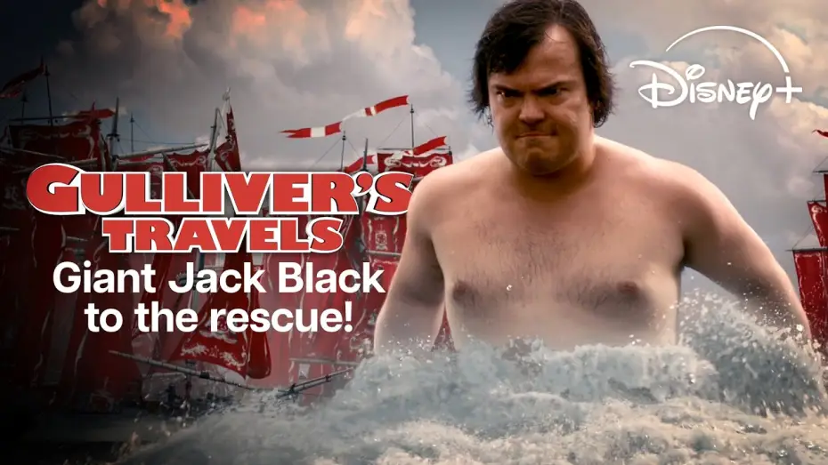 Видео к фильму Путешествия Гулливера | Giant Jack Black Saves Lilliput!