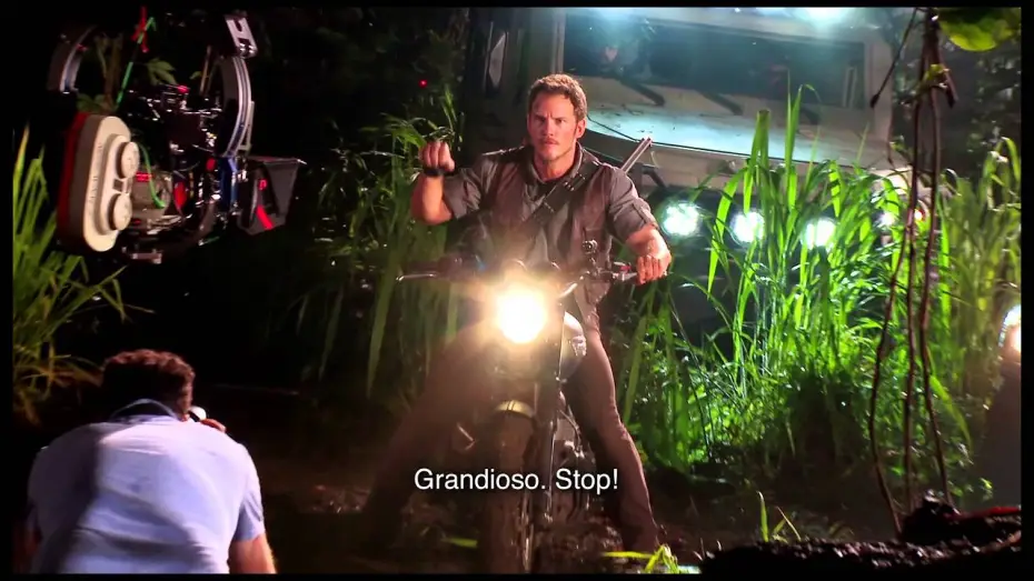 Видео к фильму Мир Юрского периода | Jurassic World - Il Diario Giurassico di Chris Pratt: Motocicletta