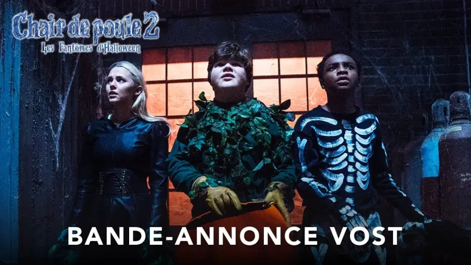 Видео к фильму Ужастики 2: Беспокойный Хеллоуин | Chair De Poule 2 : Les Fant&ocirc;mes d'Halloween - Bande Annonce VOST