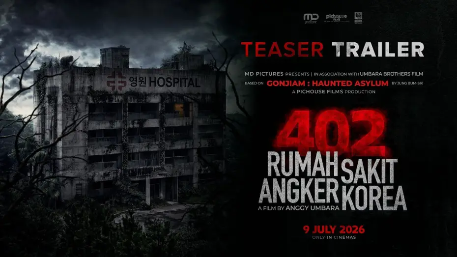 Видео к фильму Rumah Sakit Angker Korea | 402 Haunted Hospital Korea Official Teaser | Starring Arbani, Elang El Gibran, Saputra Kori,