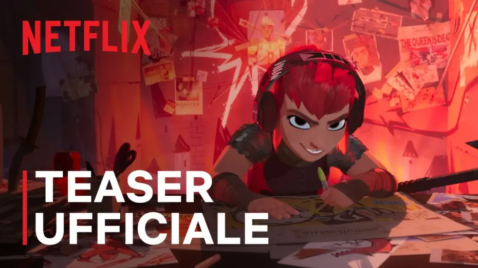 Видео к фильму Нимона | Nimona | Teaser ufficiale | Netflix