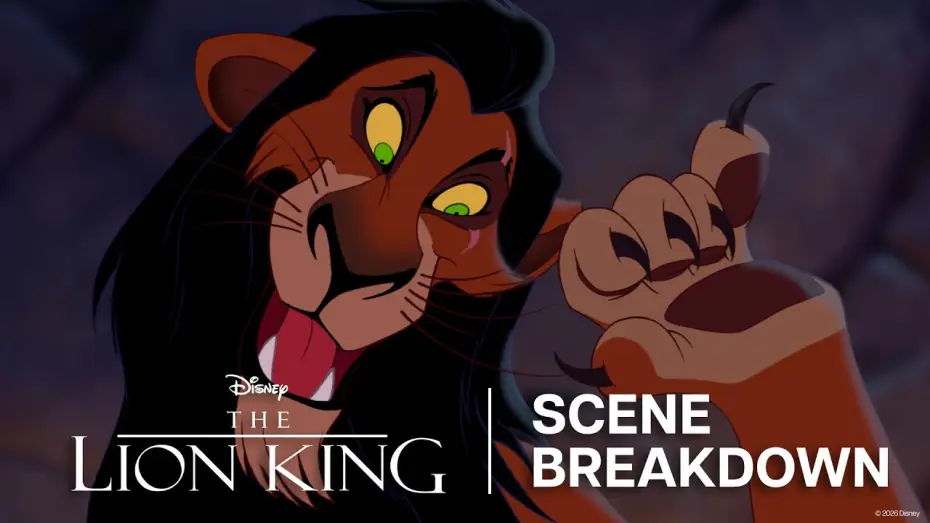 Видео к фильму Король Лев — Scar Character Breakdown - Notes on a Scene
