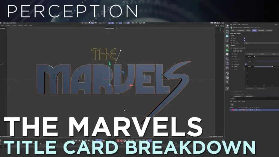 Видео к фильму Капитан Марвел 2 | How To Design The Marvels Title: End Credits VFX Breakdown