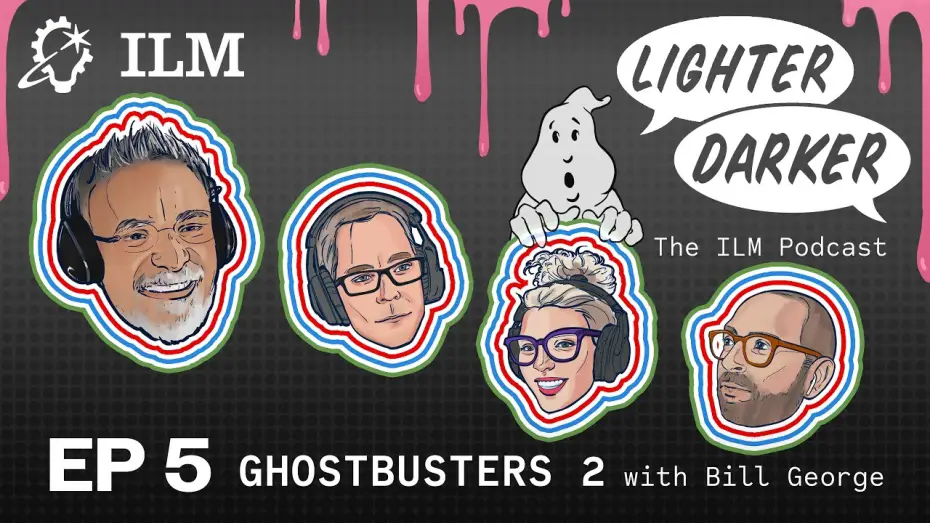 Видео к фильму Охотники за привидениями 2 | Lighter Darker | The ILM Podcast Ep 005: Ghostbusters II with Bill George
