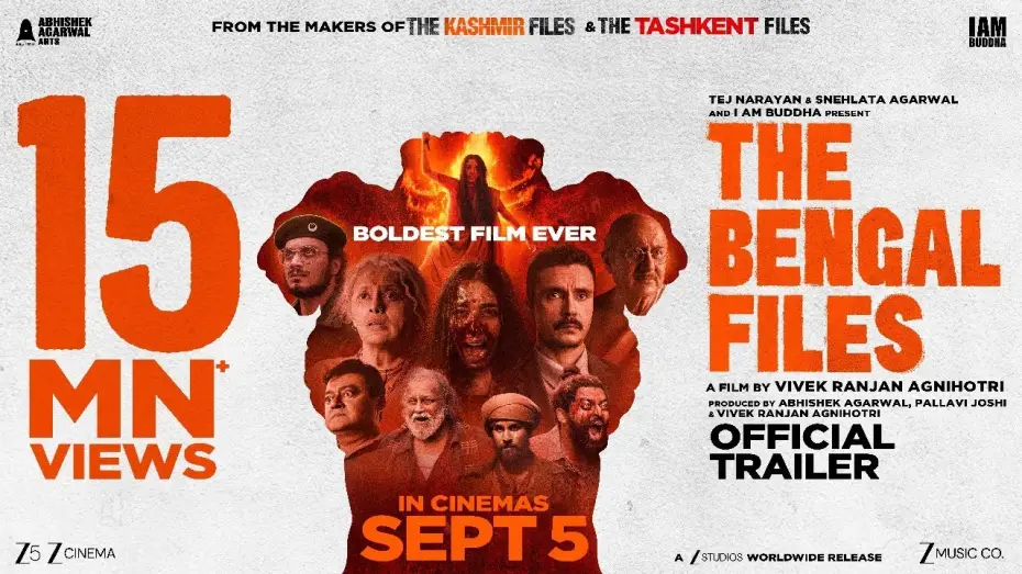 Видео к фильму The Bengal Files | THE BENGAL FILES Official Trailer | Vivek Agnihotri | Abhishek A | Pallavi J | Zee Studios | 5 Sept