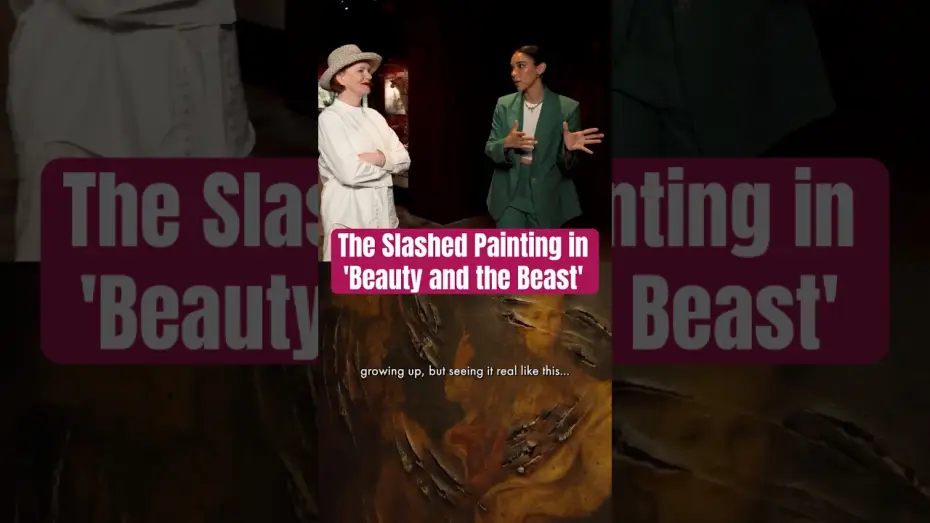 Видео к фильму Красавица и чудовище | How They Ripped Up the Beast&rsquo;s Portrait in &lsquo;Beauty and the Beast&rsquo;