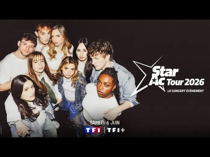 Видео к фильму Star Ac Tour 2026, le concert &eacute;v&eacute;nement | Bande-annonce Star Academy 2026 le concert &eacute;v&eacute;nement TF1
