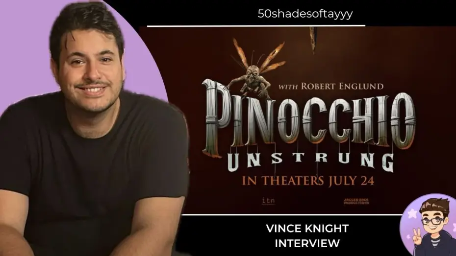 Видео к фильму Пиноккио: Раскрепощённый | Pinocchio Unstrung Cinematographer Vince Knight Interview