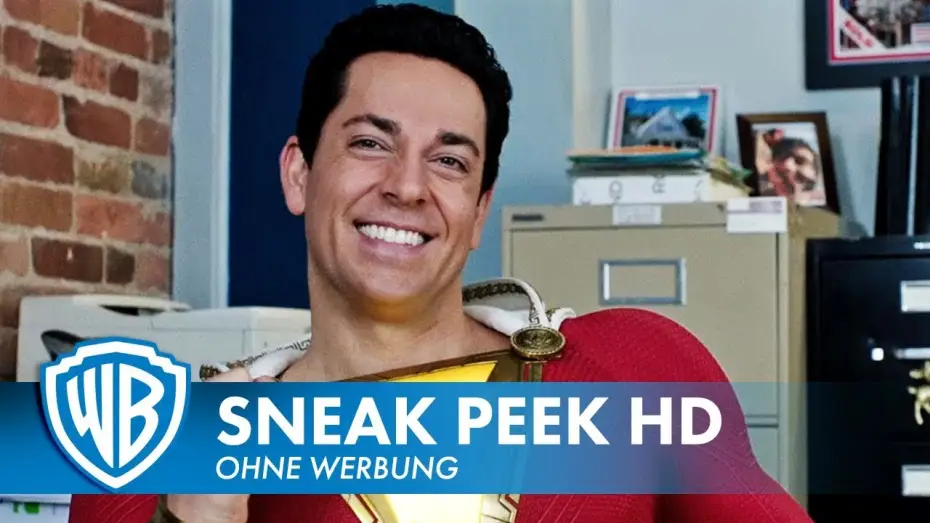 Видео к фильму Шазам! | SHAZAM! - 4 Minuten Sneak Peek Deutsch HD German (2019)