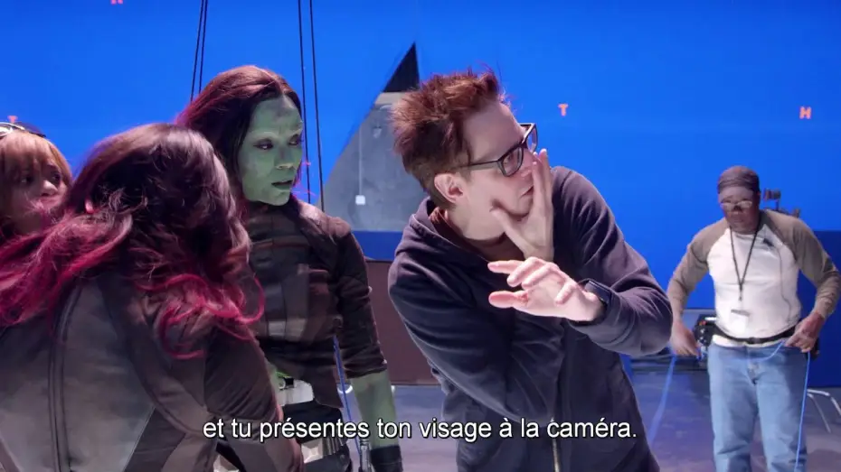 Видео к фильму Стражи Галактики. Часть 2 | Les Gardiens de la Galaxie Vol.2 - Bonus : Dans la peau du r&eacute;alisateur