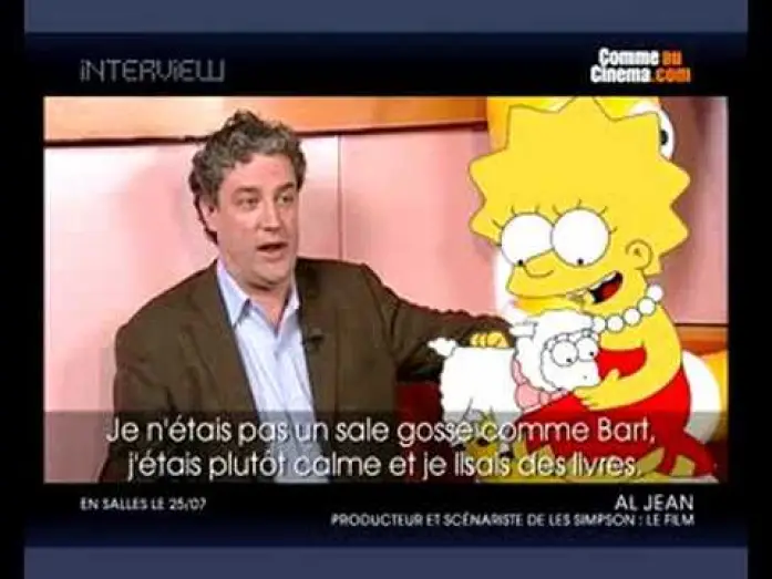 Видео к фильму Симпсоны в кино | Interview Matt Groening et Al Jean